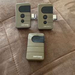 Three Garage Door Openers $50