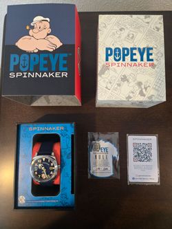 Popeye watch limited  edition.