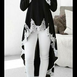 modern blouse-cardigan de mujer / blusa-cárdigan moderna women size S - XL