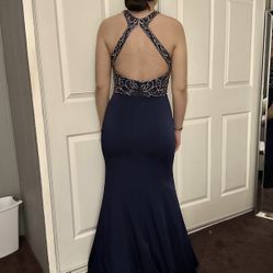 Prom Dress (NavyBlue)