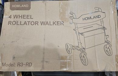 New  Homland Rollater Walker