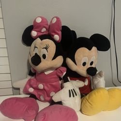 Mickey Mouse  And Minnie 