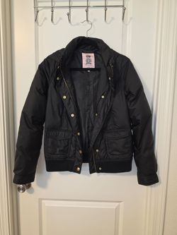 Juicy Couture Black Bomber Jacket