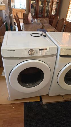 Samsung Front Load Dryer White