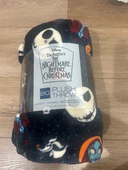 Knightmare before Christmas blanket $25 OBO