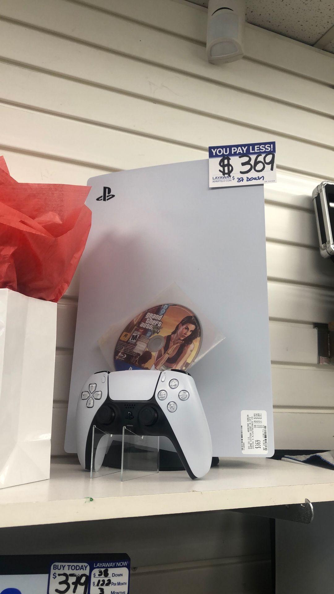 PlayStation 5 With Controller And Game