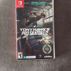Nintendo switch Tony Hawk's Pro Skater 1 + 2 Game