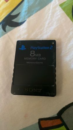 Play station 2 memory card
