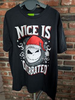 Nightmare Before Christmas Jack Skellington T-Shirt unisex