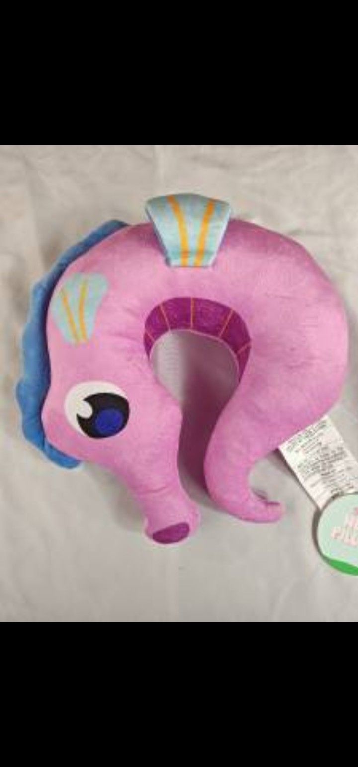 Kids Airplane Pillow, Toddler Neck Pillow for Traveling, Kids Travel Pillow w/ Eye Mask Earplugs, Cute Unicorn Animal Flight Car Seat Memory Foam Pill