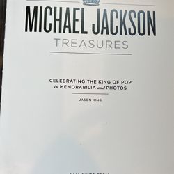Michael Jackson “ Treasures” Book for Sale in Edinboro, PA - OfferUp