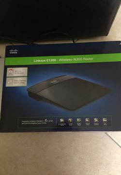 Linksys E1200 Wireless -N300 Router