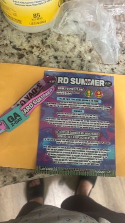 2 day pass to LA -Consert / Festival
