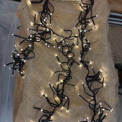 Black Wire Cluster Lights