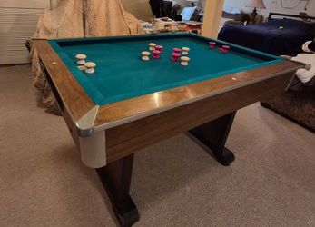 1960's Bumper Pool Table