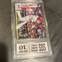 2020 Topps Update #U-267 Albert Pujols Cardinals Graded 10