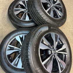 5x114.3 - NISSAN RIMS - MATCHING SET - JUEGO COMPLETO - 18” RINES