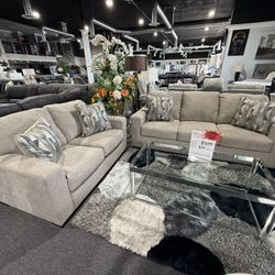 2 Pc Sofa And Loveseat No Credit Needed $10 Down 