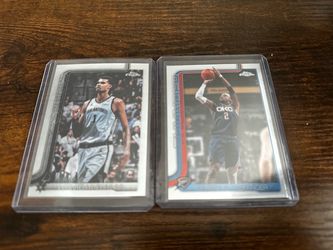 Topps Chrome NBA Basketball Cards Lot of 2 Wemby / sga