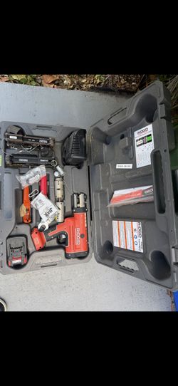 Rigid RP 210 Press Frame Kit for Pipes, Plumbing, Etc