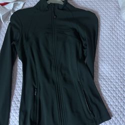 Dark Green Lululemon Define Jacket 