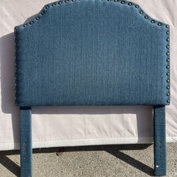 Twin Headboard, Mattress, Box Spring, And Frame