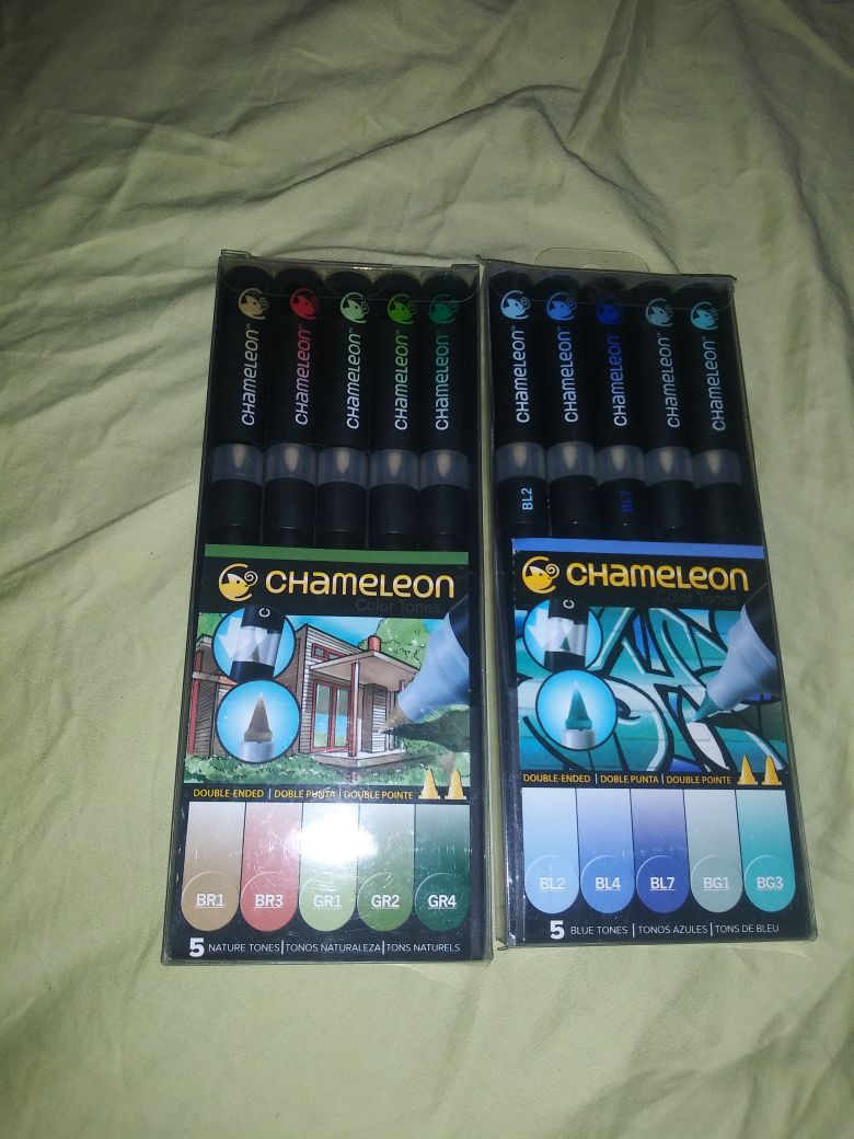 Chameleon color changing markers