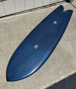 Brand new 5'9 Fish with glass on marine ply keels
