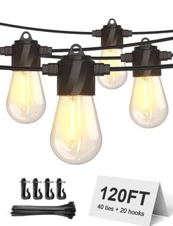 120FT Outdoor String Lights