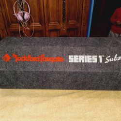 Rockford fosgate bp-1000 car tube 