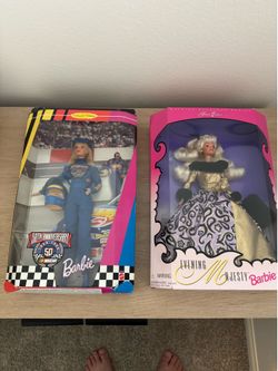 Bran New Mattel Barbie Dolls Evening Majesty NASCAR