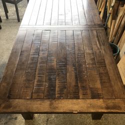 Rustic Style Dining Table & Chairs