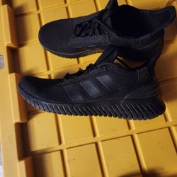 Adidas CloudFoam Comfort Black Running Shoes