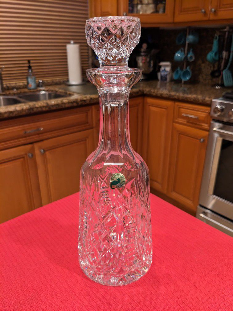 "NEW" Waterford crystal " Shannon Jubilee" Liquor Decanter "GIFT"