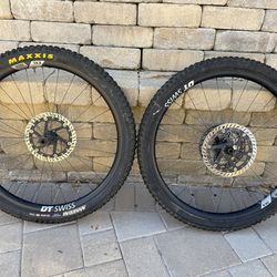 29 inch Carbon wheel set from DT Swiss