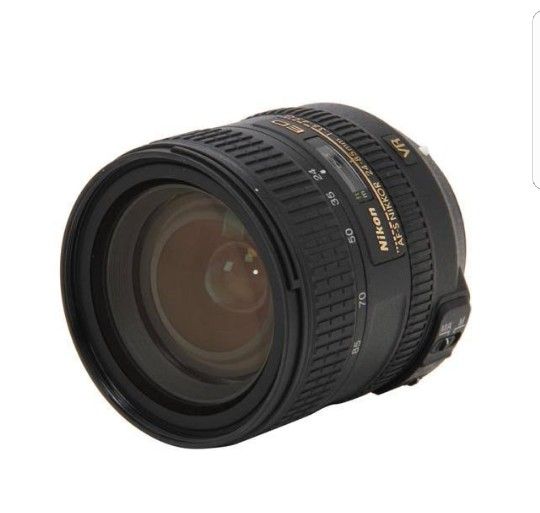 Nikon 24-85 vr lense like new