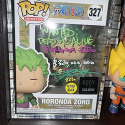 Anime Signed Funko Pop
