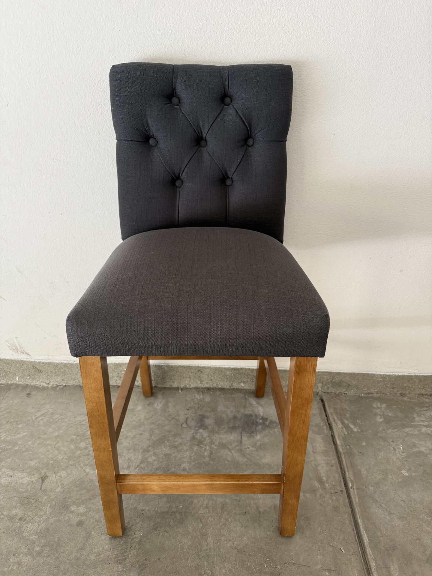 Tufted Bar Counter Stool Chair