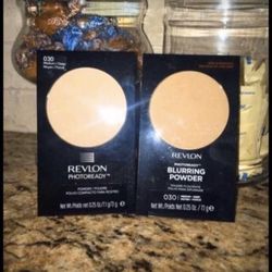 Set of 2 revlon photoready blurring powder•shade 30•medium•all for $15