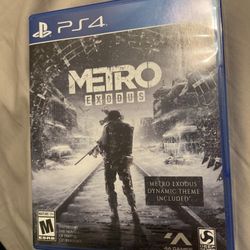 Metro Exodus For Ps4