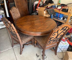 Dinning table  4 chairs