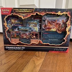 Two Charizard Ex Special Collection Box Sealed Pokemon