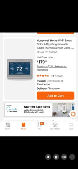 Brand new thermostat