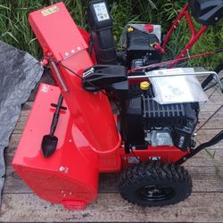 (2) Brand New Customer Electric Start Snow Blowers Ariens & Troy-Bilt