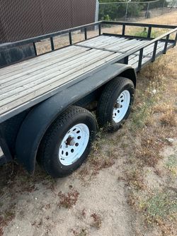 2005 18’ Aztex utility trailer