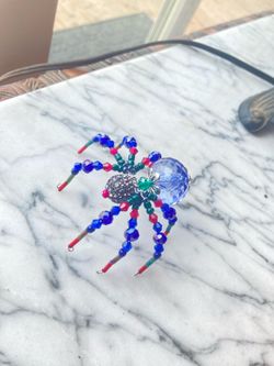 Custom Beaded Spiders 🕷️