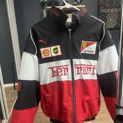 Ferrari Puff Jacket Bridgestone 