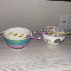 Hello Kitty Bowls