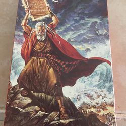 The Ten Commandments VHS 2 Tapes