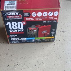 180 Lincoln Welder Brand New $750